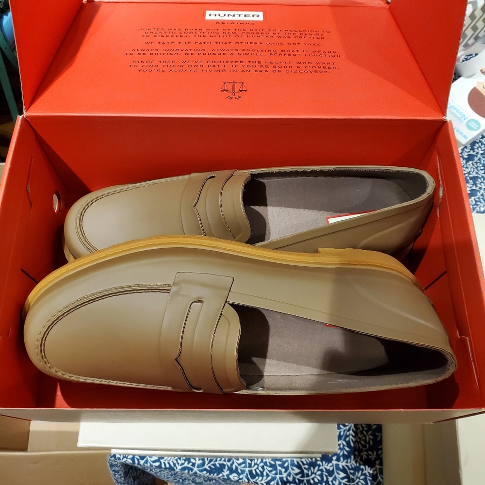 Hunter Original Penny Loafer Size 13
